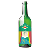 もち麦発泡酒(花笠)の写真