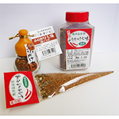 ふりかけ七味(ビン入り・詰替用袋入り・徳用)の写真